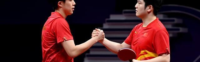 B体育下载-樊振东/王楚钦赢得中韩男双对决 孙颖莎女单夺金