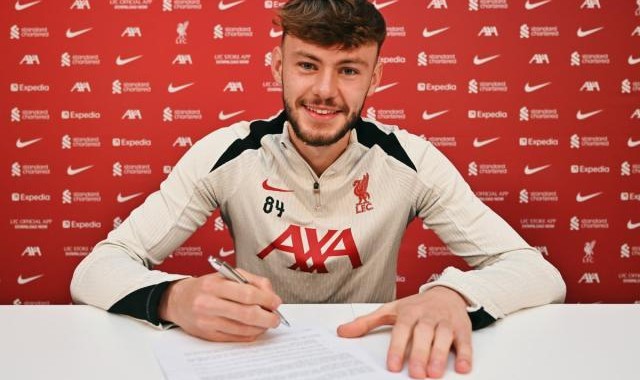 B体育-官方：利物浦与康纳·布拉德利完成续约